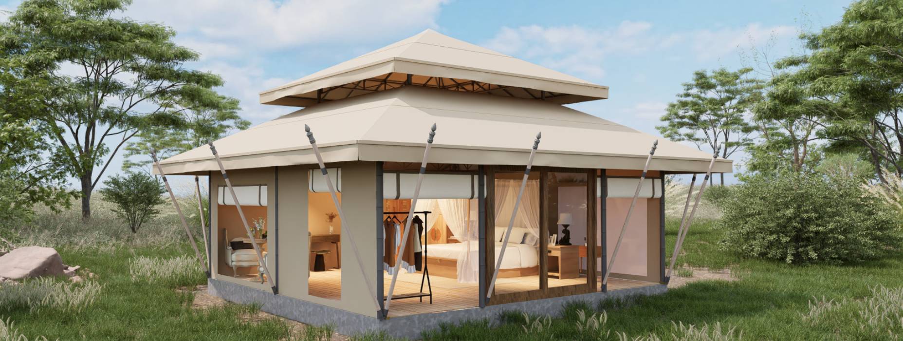 阜南县户外野奢帐篷